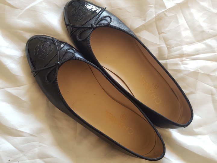 Review: Chanel Ballerina Flats in Black Lambskin and Patent&nbsp;Calfskin