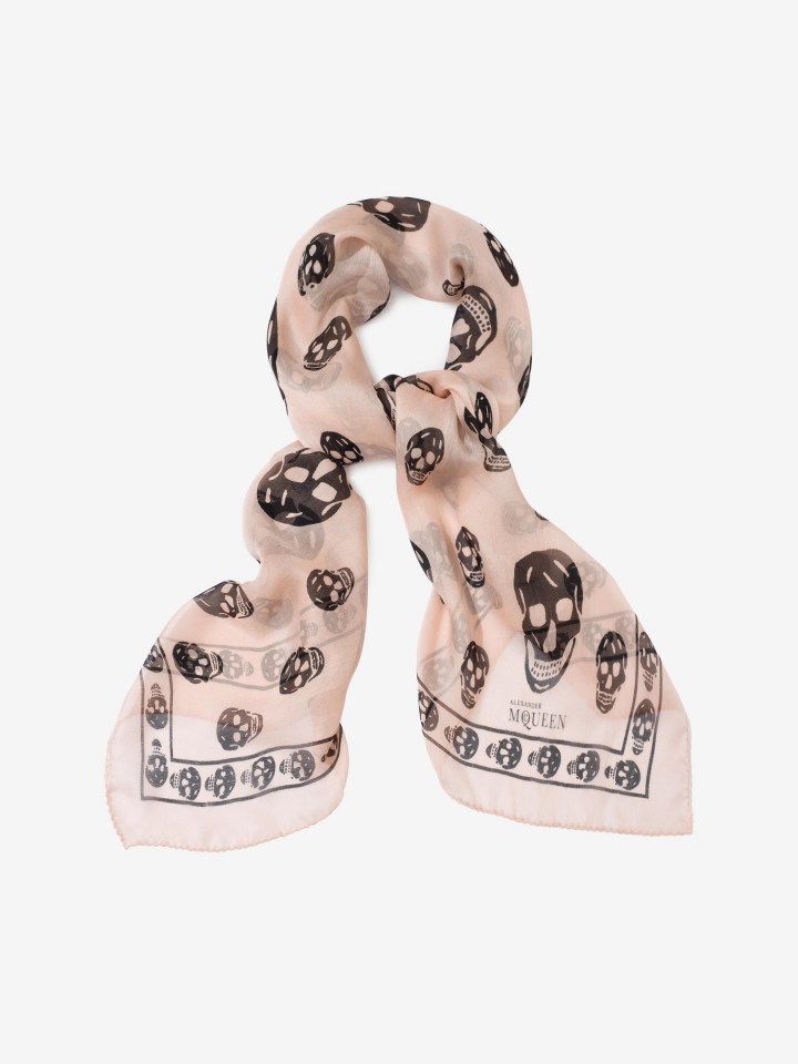Review: Alexander McQueen Classic Silk Chiffon Skull&nbsp;Scarf